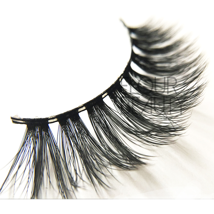 3D silk fake lashes for beauty supplies in China EJ75